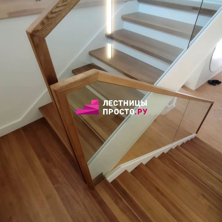 Декоративная отделка бетонных лестниц под ключ